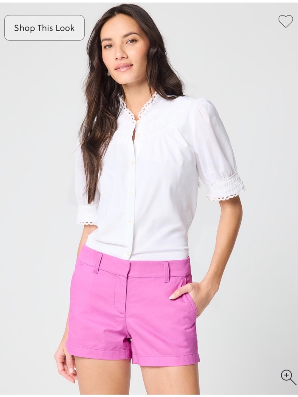 J.Crew 3.5” Classic Chino Shorts Pink Size 0 Short Preppy Summer